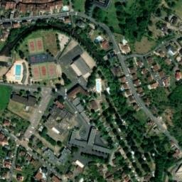 Vue satellite de Camping Le Soulhol à Saint-Vincent-du-Pendit