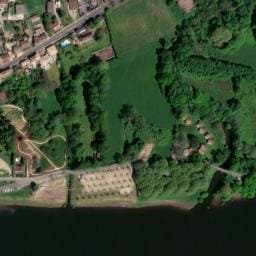 Vue satellite de Camping Les Batailleurs à Lamothe-Montravel