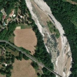 Vue satellite de Camping municipal Beauregard à Lacave