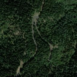 Vue satellite de Cabane des Fonts à Saint-Martial