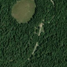 Vue satellite de Baraque Forestière du Lauset à Vassieux-en-Vercors