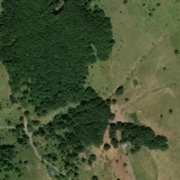Vue satellite de Cabane Bois du Ser à Les Côtes-de-Corps