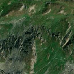 Vue satellite de Bivacco Giorgio Casalegno à Abriès-Ristolas