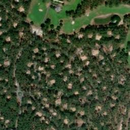 Vue satellite de Domaine résidentiel naturiste La Jenny à Le Porge