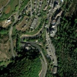 Vue satellite de Aire de camping-car à Deux-Verges à Deux-Verges