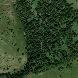 Vue satellite de Cabane de la Scia à Les Côtes-de-Corps