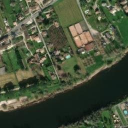 Vue satellite de Camping de la Bastide à Saint-Avit-Saint-Nazaire