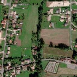 Vue satellite de Aire de camping-car à Mouleydier à Mouleydier