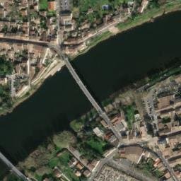 Vue satellite de Aire de camping-cars de Port-Sainte-Foy à Saint-André-et-Appelles
