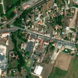 Vue satellite de Aire de repos à La Force à La Force