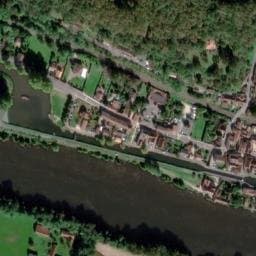 Vue satellite de Aire de camping-car à Mouleydier (3) à Mouleydier
