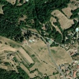 Vue satellite de Camping municipal Le Chabrioux à Saint-Maurice-en-Chalencon