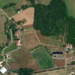 Vue satellite de Camping à la ferme La Carral à Coux et Bigaroque-Mouzens