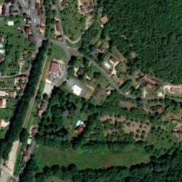 Vue satellite de Aire de stationnement de Carsac Aillac à Carsac-Aillac