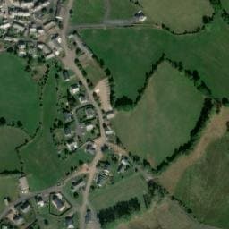 Vue satellite de Aire de Cantoin à Argences en Aubrac