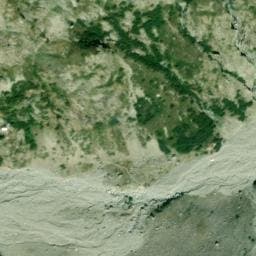 Vue satellite de Refuge des Bans à Vallouise-Pelvoux