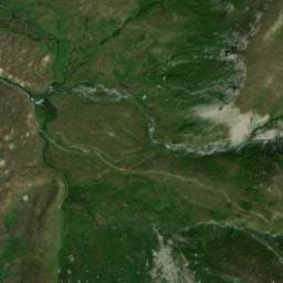 Vue satellite de Camping à Cervières à Cervières