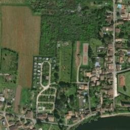 Vue satellite de Camping La Rivière Fleurie à Pessac-sur-Dordogne