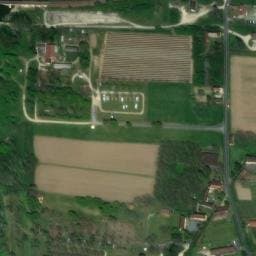 Vue satellite de Camping Les Magnanas à Vézac