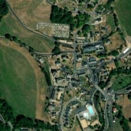 Vue satellite de Borne de camping-car de Brommat à Brommat