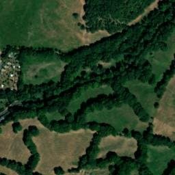 Vue satellite de Camping municipal de Brommat à Lacroix-Barrez
