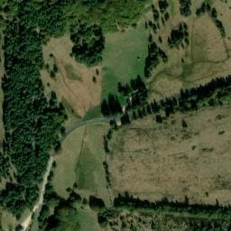 Vue satellite de Aire de repos à Saint-Alban-sur-Limagnole à Saint-Alban-sur-Limagnole