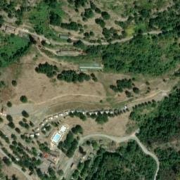 Vue satellite de Camping l'Ardéchois à Beauvène