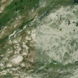 Vue satellite de Bergerie de Peyre Rouge à Chichilianne