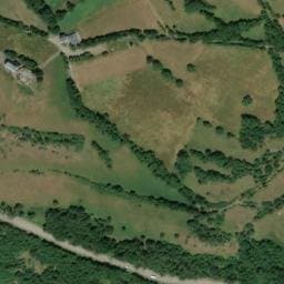 Vue satellite de Aire de camping-car à Les Côtes-de-Corps à Les Côtes-de-Corps