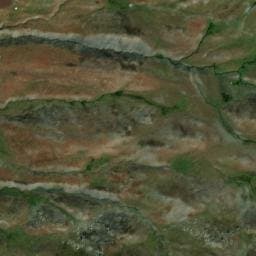 Vue satellite de Bergerie du col St Martin à Abriès-Ristolas