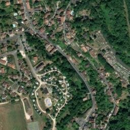 Vue satellite de Camping des Moulins à Couze-et-Saint-Front