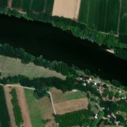 Vue satellite de Camping du Port à Coux et Bigaroque-Mouzens