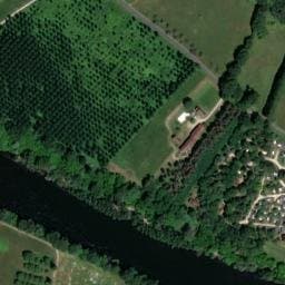 Vue satellite de Camping La Sagne à Carsac-Aillac
