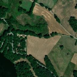 Vue satellite de Camping du Tolerme à Sénaillac-Latronquière