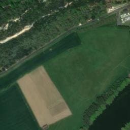 Vue satellite de Aire Camping-Car Park de Vézac à Vézac