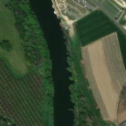 Vue satellite de Aire de camping-car à Vézac (3) à Vézac