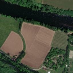 Vue satellite de Camping le Moulin de Caudon à Groléjac