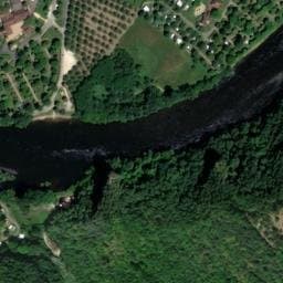 Vue satellite de Camping à Groléjac à Groléjac