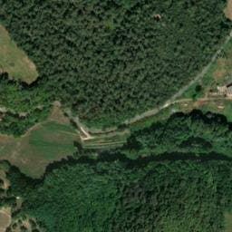 Vue satellite de Camping à la ferme Les Charmes à Sainte-Mondane