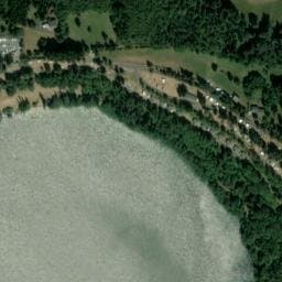 Vue satellite de Les Bords du Lac à Le Lac-d'Issarlès