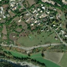 Vue satellite de Camping les Vaudois - Les Etapes André Trigano à Les Vigneaux