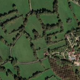 Vue satellite de Camping Padimadour à Rocamadour