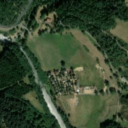 Vue satellite de La Plaine de la Loire à Le Lac-d'Issarlès