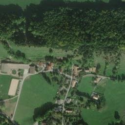 Vue satellite de Ferme équestre des Quatre Chemins à Chichilianne