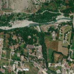 Vue satellite de Aire naturelle de camping Les Prés Ronds à Villar-Loubière