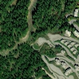 Vue satellite de Aire camping-cars 1800 Puy-Saint-Vincent à Puy-Saint-Vincent