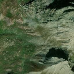 Vue satellite de Refuge bivouac Nino Soardi à Abriès-Ristolas