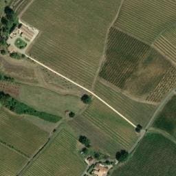 Vue satellite de Château La Roberterie à Juillac