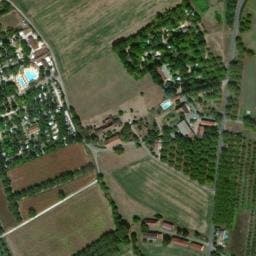 Vue satellite de La Rivière de Domme à Vézac