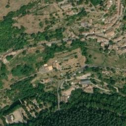 Vue satellite de Camping du Pré Coulet à Issamoulenc